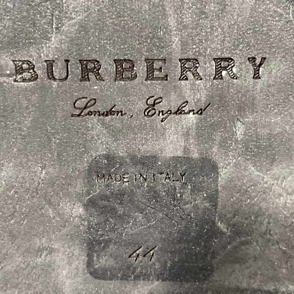 Burberry Black and Red Men's Clog Shoes - Picture 6 of 14